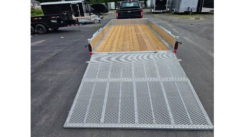 2025 Nordtek Trailers LS8216-7LD Open Aluminum Utility