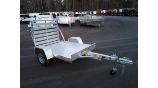 2026 Aluma Utility Trailer 486S-TG Open Aluminum Utility
