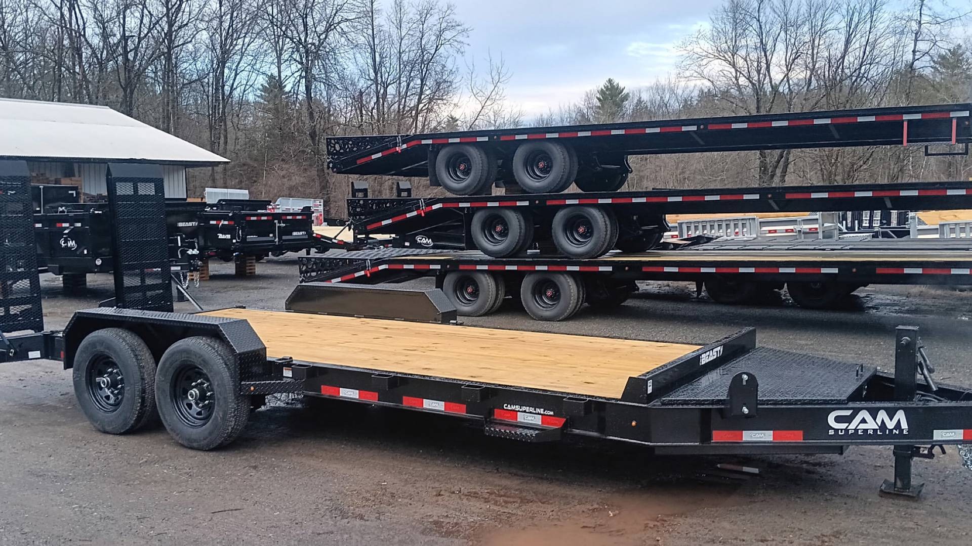 2026 Cam Superline PEBT82173-BP-154 Equipment Trailers