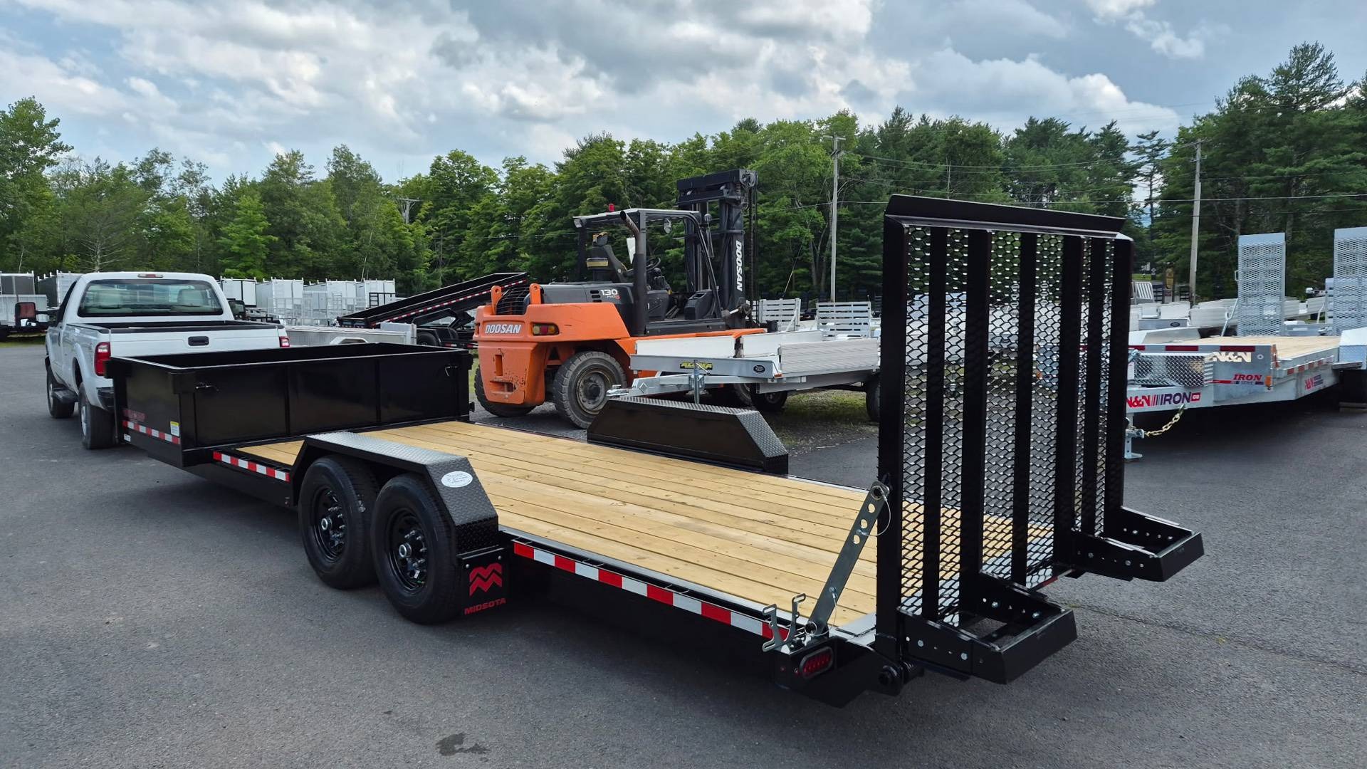 2026 Midsota N-HS24-BP-154 Equipment Trailers