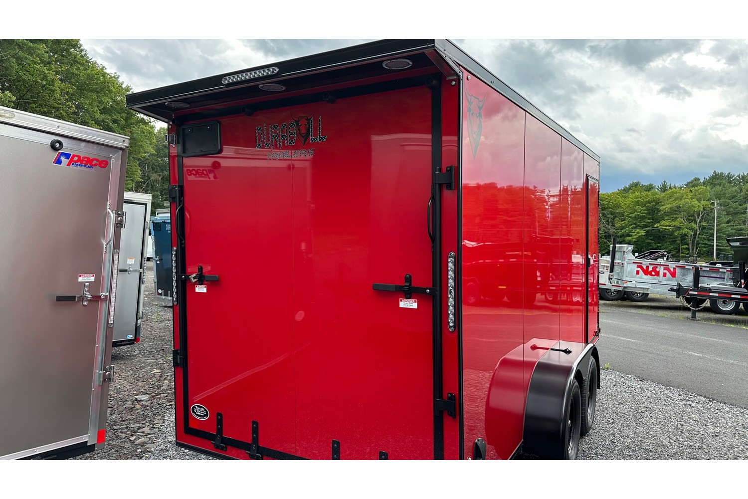 2026 Durabull Elite 7-Wide 7 ft x 16 ft TA Cargo Trailers