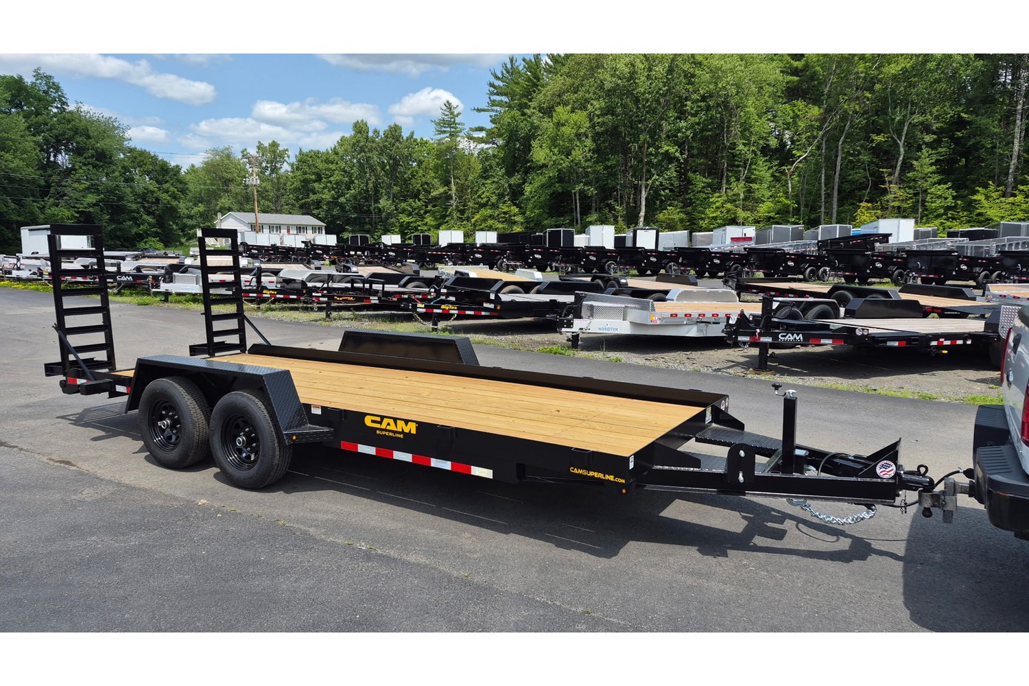 2026 Cam Superline P-AET7818-100 Deck Between Equipment Trailers