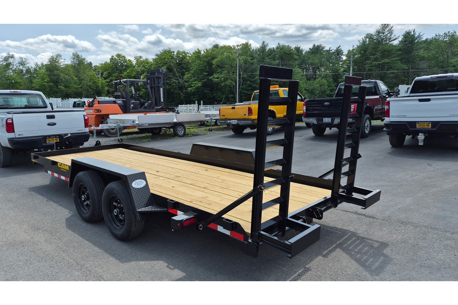 2026 Cam Superline P-AET7818-100 Deck Between Equipment Trailers