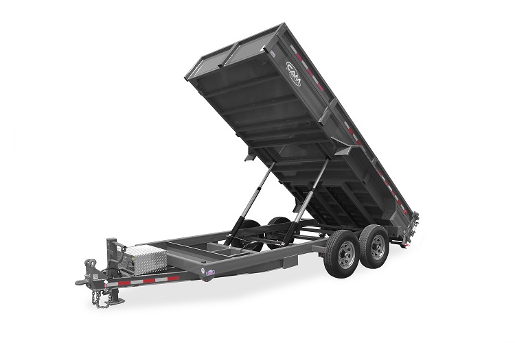 2023 Cam Superline 7 Ton 81" Wide x 14' Long Low Profile Heavy Duty Dump Trailer (THE BEAST) Dump Trailers