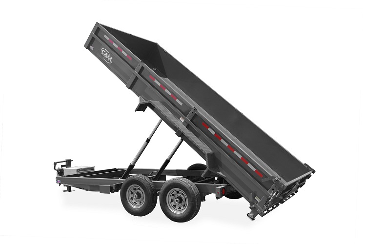 2023 Cam Superline 7 Ton 81" Wide x 14' Long Low Profile Heavy Duty Dump Trailer (THE BEAST) Dump Trailers
