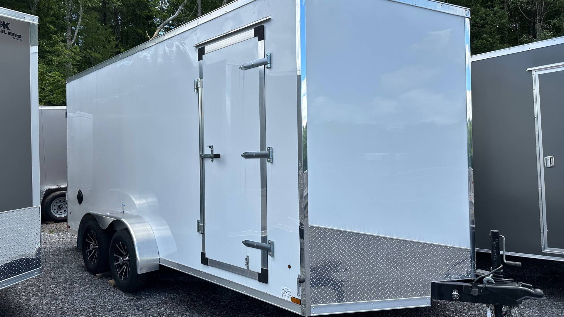 2023 US Cargo ULAFTX716TA2 Enclosed Cargo Trailer 7' Wide x 16' Long Interior Height 7' Ramp Door Cargo Trailers