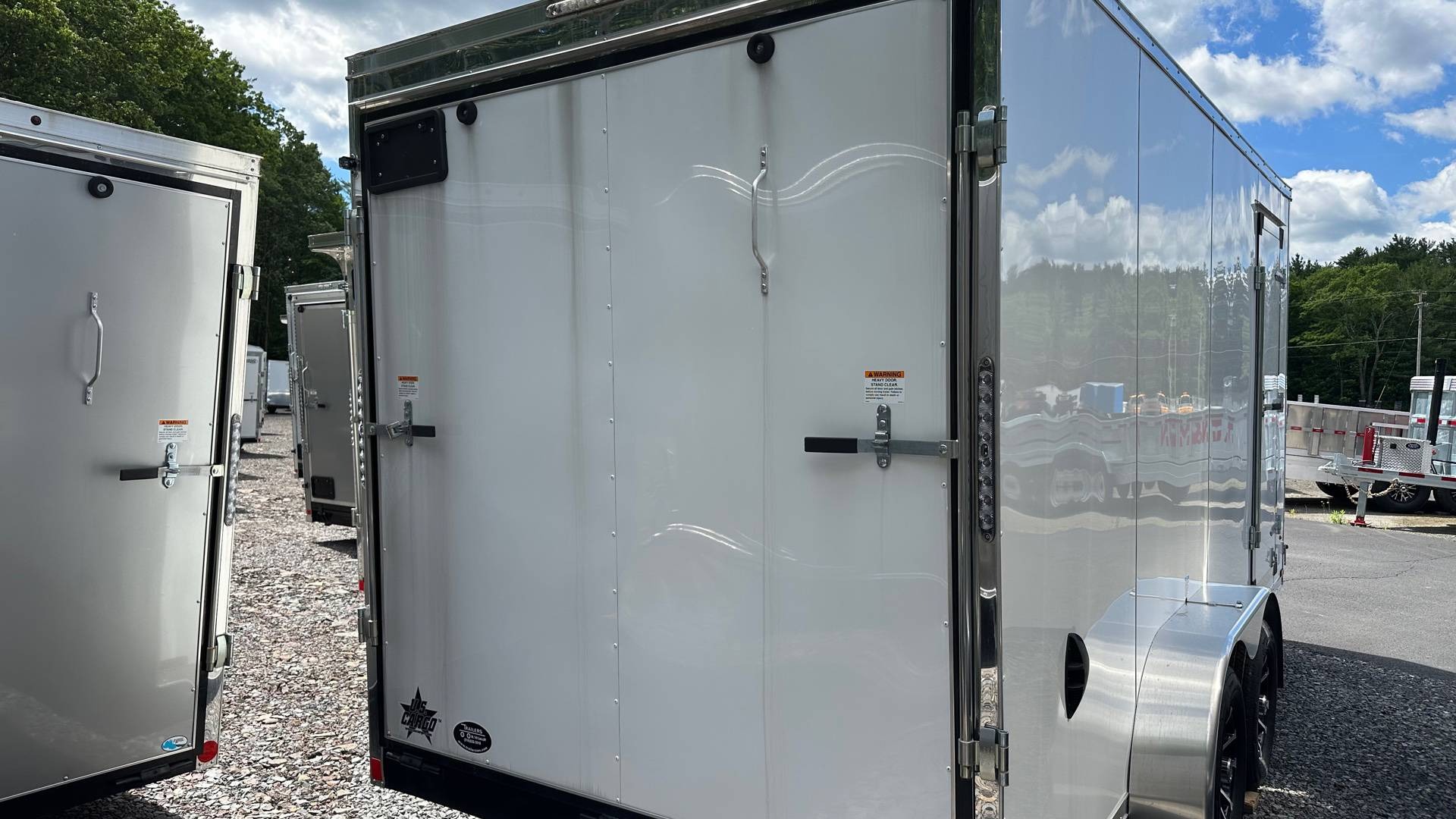 2023 US Cargo ULAFTX716TA2 Enclosed Cargo Trailer 7' Wide x 16' Long Interior Height 7' Ramp Door Cargo Trailers