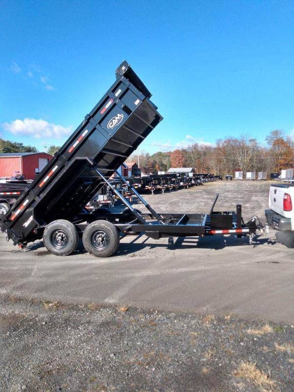 2024 Cam Superline 82" x 14' (15.4k) The BEAST Dual Telescopic Dump Dump Trailers