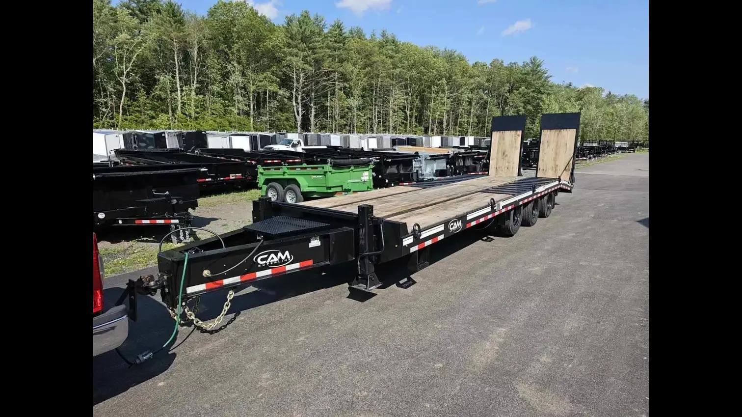 2025 Cam Superline 25CAM8245TA Flatbed Trailer