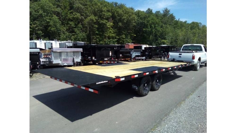 2025 Cam Superline 7 TON DECKOVER 20' TILTING + 4' STATIONARY Tilt Trailers