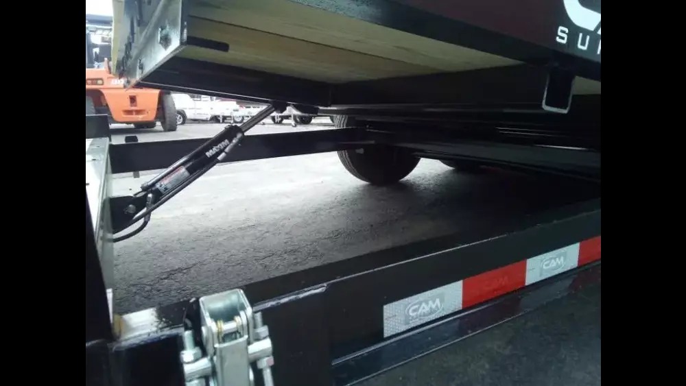 2025 Cam Superline 7 TON XTRA WIDE SPLIT TILT 16' + 4' STAT Tilt Trailers