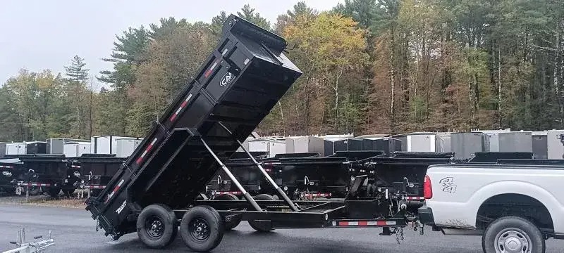 2025 Cam Superline 82 x 14 Low Profile Beast Dump 15.4K Dump Trailers