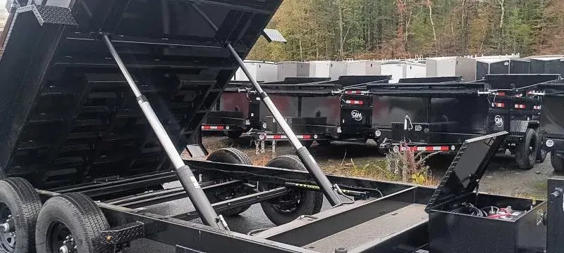2025 Cam Superline 82 x 14 Low Profile Beast Dump 15.4K Dump Trailers