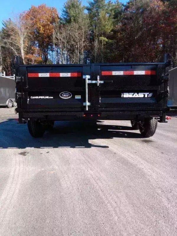 2025 Cam Superline 82 x 14 Low Profile Beast Dump 15.4K Dump Trailers