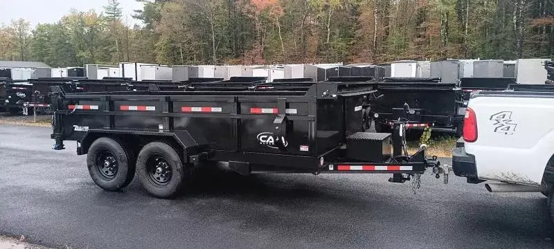 2025 Cam Superline 82 x 14 Low Profile Beast Dump 15.4K Dump Trailers