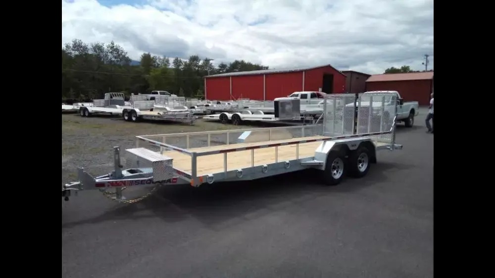 2025 N&N Trailers GALVANIZED 18' LANDSCAPE / UTILITY Utility/Landscape Trailers