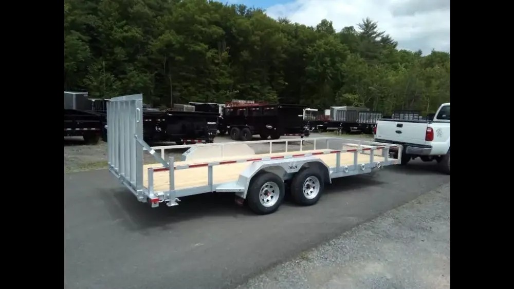 2025 N&N Trailers GALVANIZED 18' LANDSCAPE / UTILITY Utility/Landscape Trailers