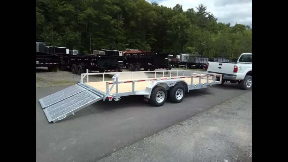2025 N&N Trailers GALVANIZED 18' LANDSCAPE / UTILITY Utility/Landscape Trailers