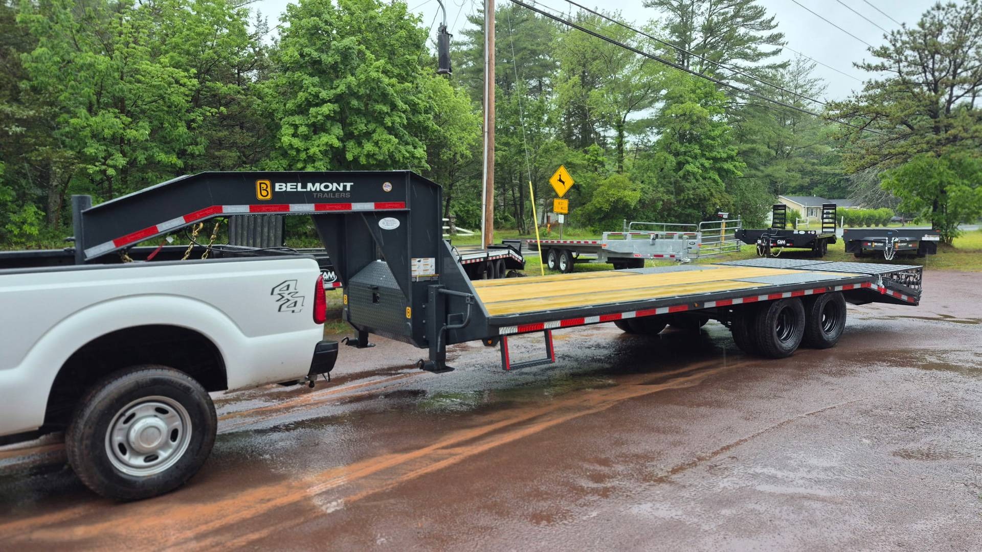 2026 Belmont Trailers GN25-20K Equipment Trailers