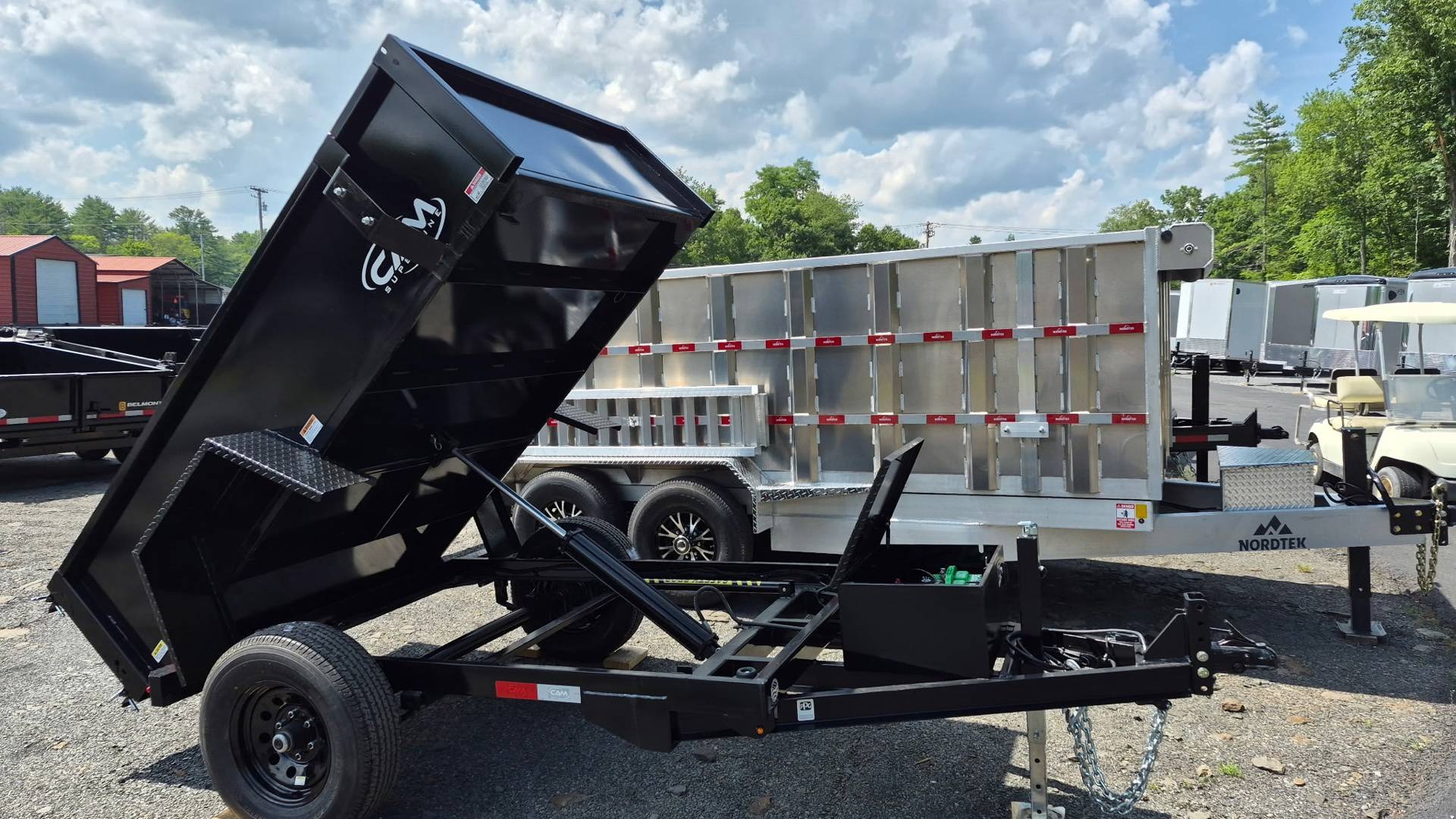 2026 Cam Superline 5-508LPDT Dump Trailers