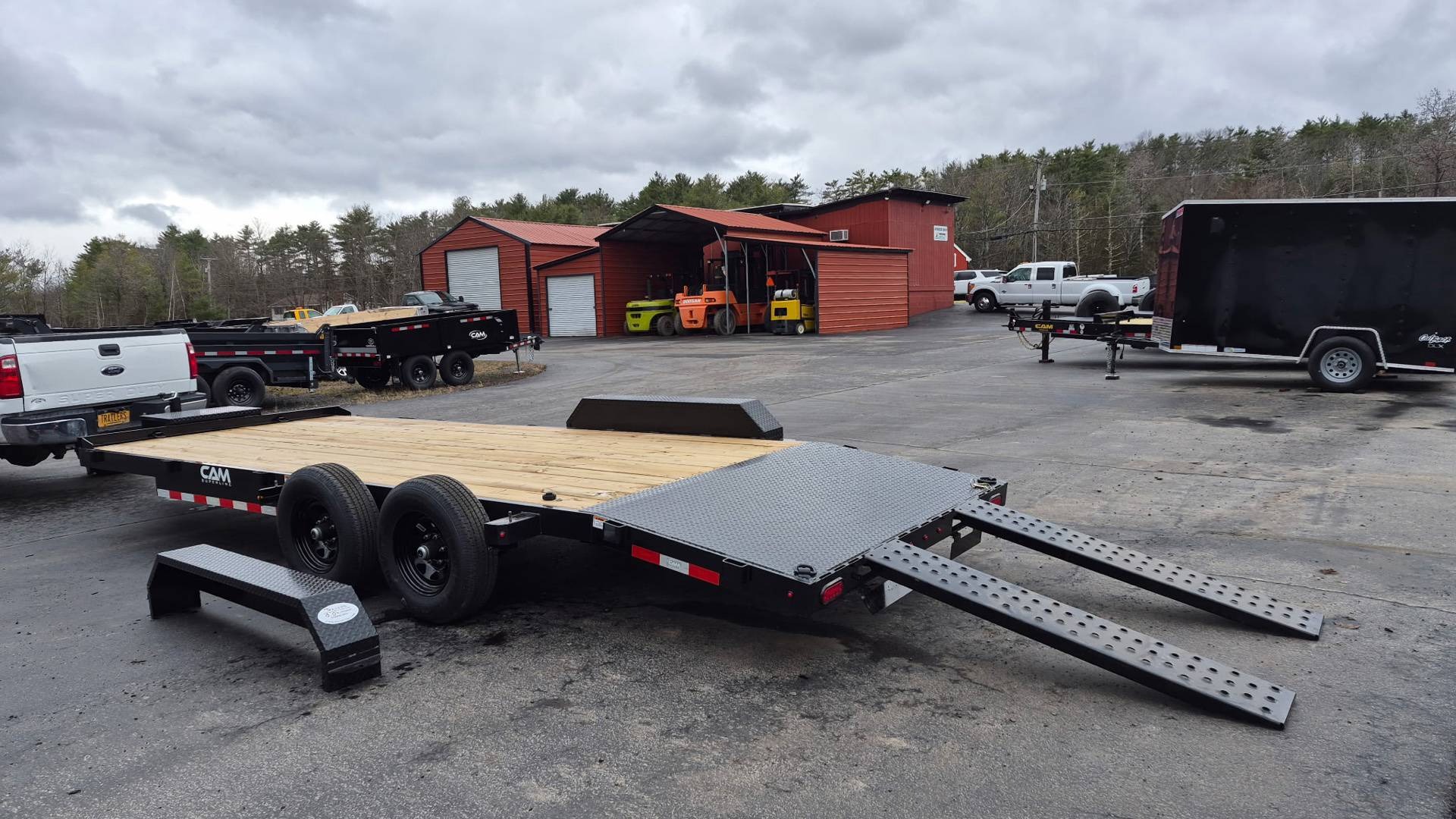 2026 Cam Superline 5 Ton Car Hauler Trailer 20FT Wood Deck Car Haulers