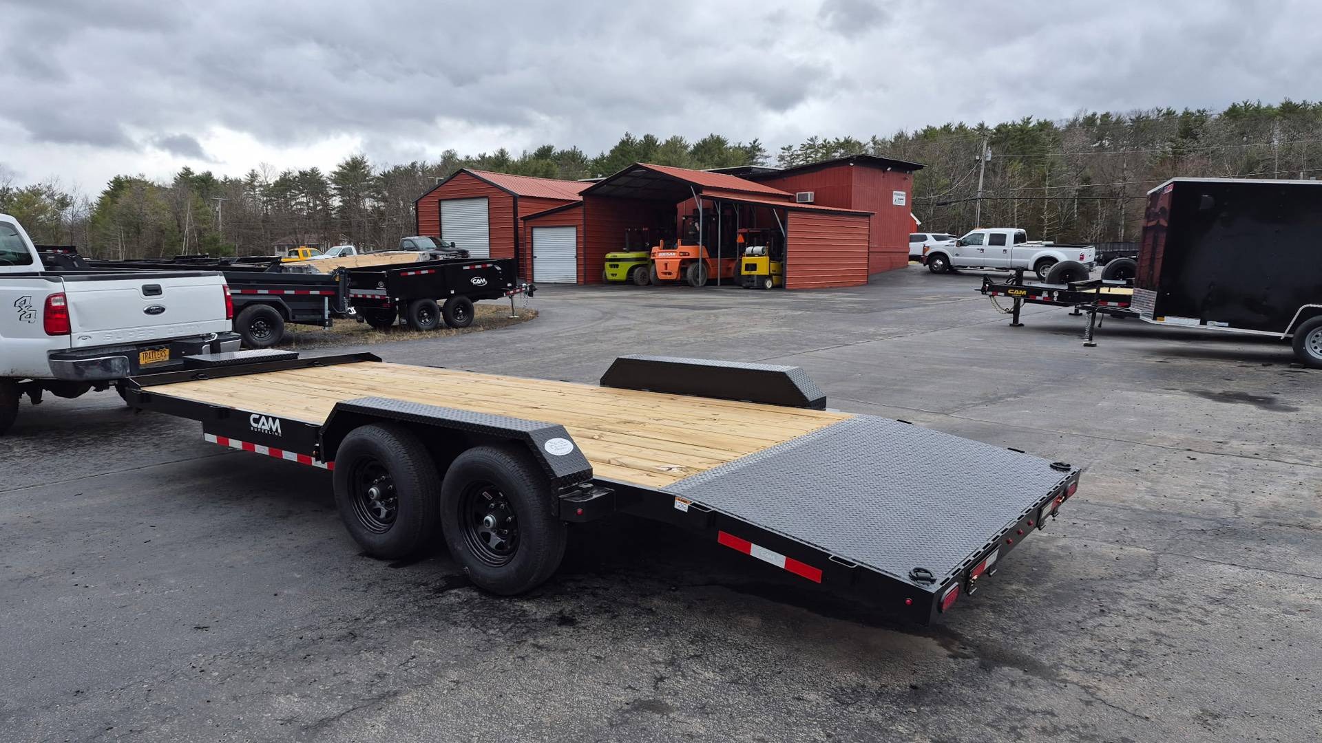 2026 Cam Superline 5 Ton Car Hauler Trailer 20FT Wood Deck Car Haulers