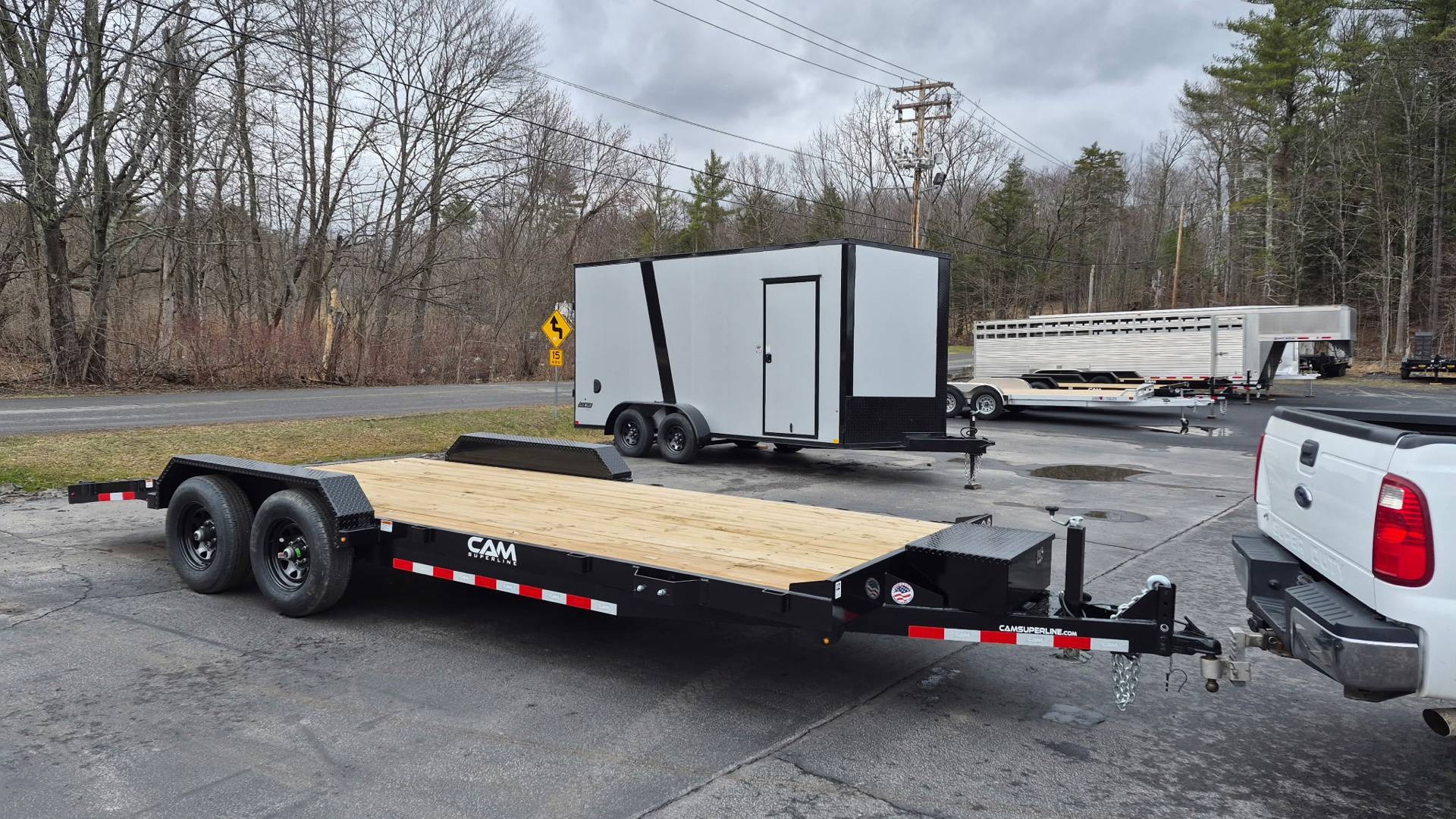 2026 Cam Superline 5 Ton Car Hauler Trailer 20FT Wood Deck Car Haulers
