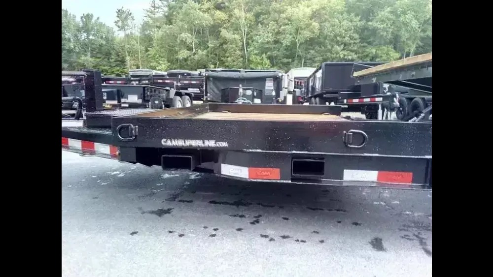 2026 Cam Superline 7 TON SPLIT TILT DECK BETWEEN 16' TILT + 6' STAT Tilt Trailers