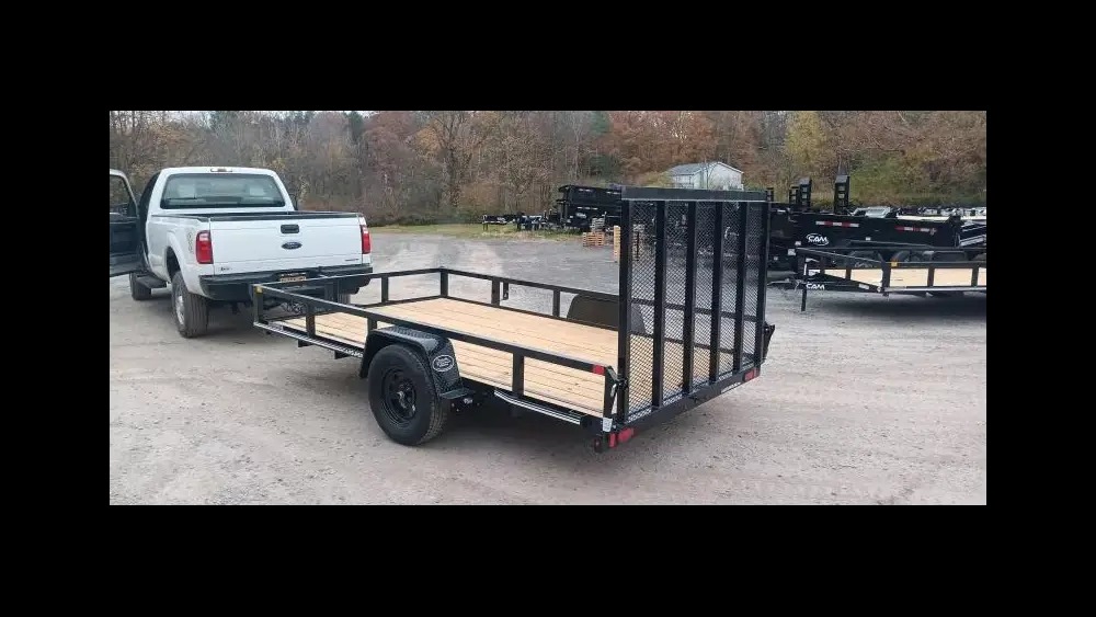 2026 Cam Superline 82" Wide x 12' Long Single Axle Utility Trailer Utility/Landscape Trailers