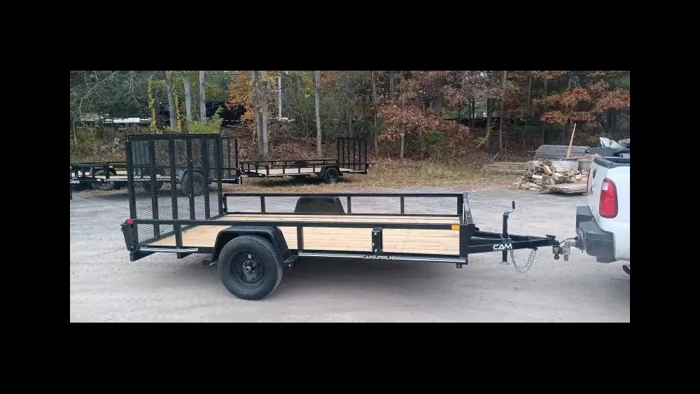 2026 Cam Superline 82" Wide x 12' Long Single Axle Utility Trailer Utility/Landscape Trailers