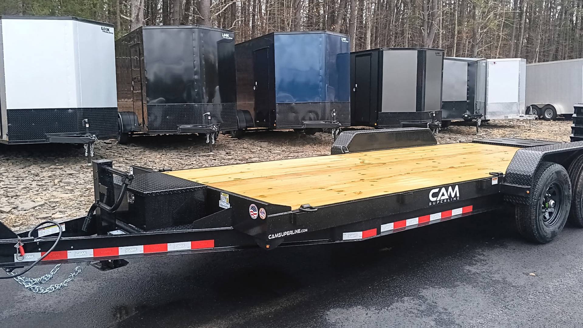 2026 Cam Superline PSRET82173BP154 Equipment Trailers