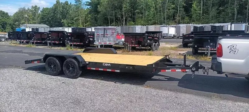 2026 Cam Superline Ton Car Hauler Trailer 18FT Wood Deck Car Haulers