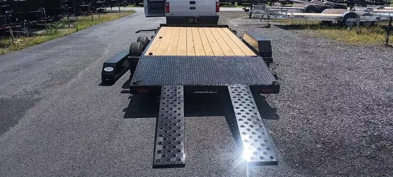 2026 Cam Superline Ton Car Hauler Trailer 18FT Wood Deck Car Haulers