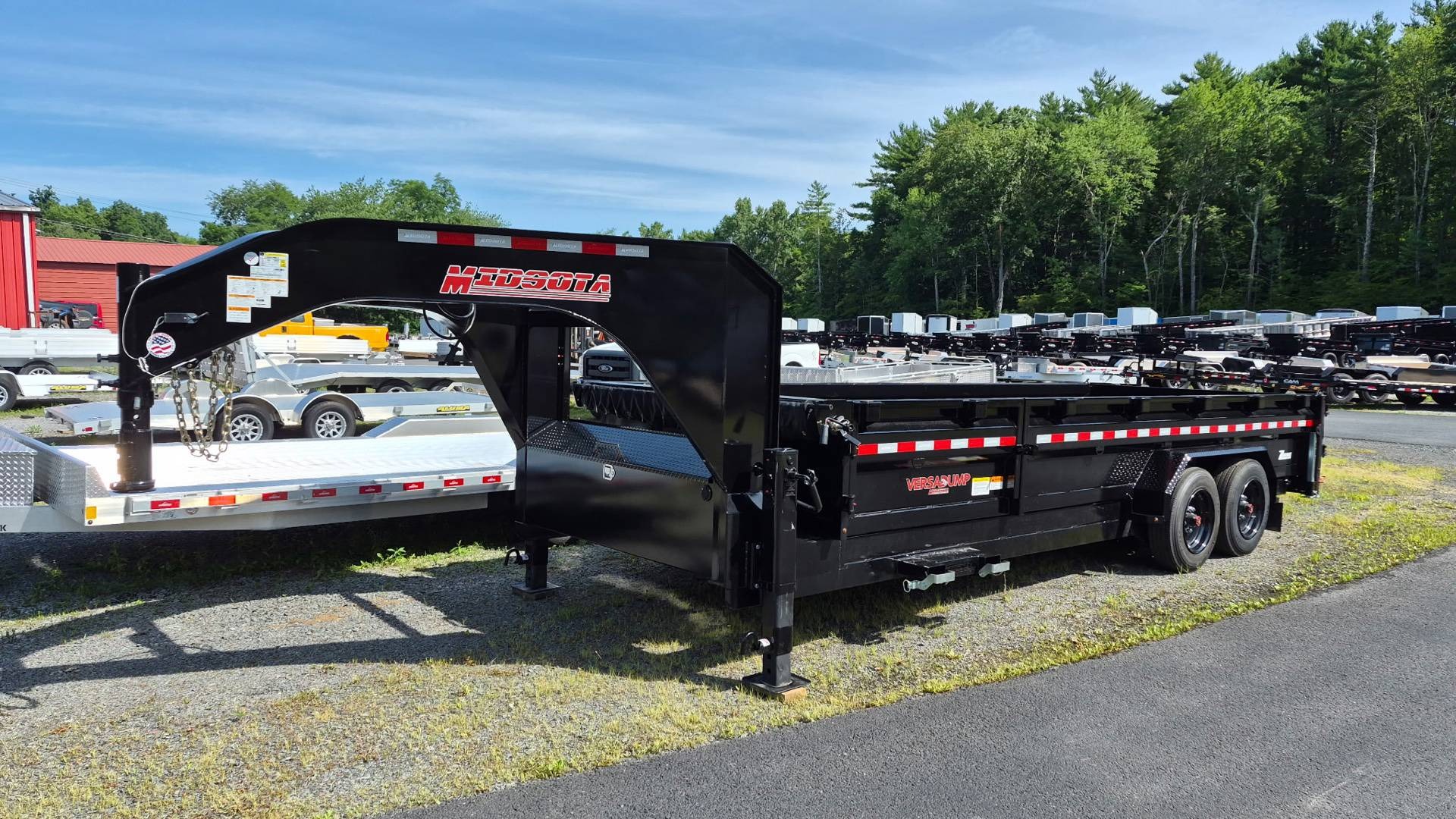 2026 Midsota N-HVS8220-184-GNB Dump Trailers