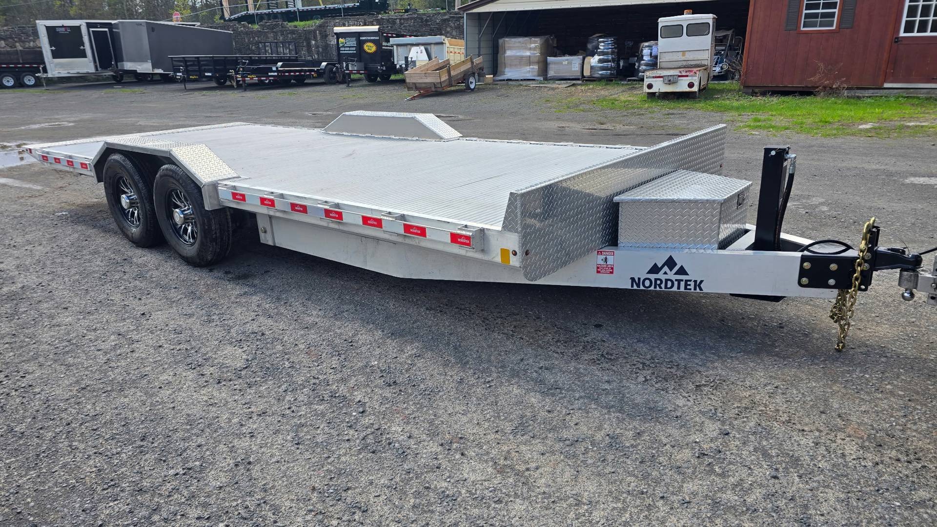 2026 Nordtek Trailers TD102X20-BP-14H/D-DOF Tilt Trailers