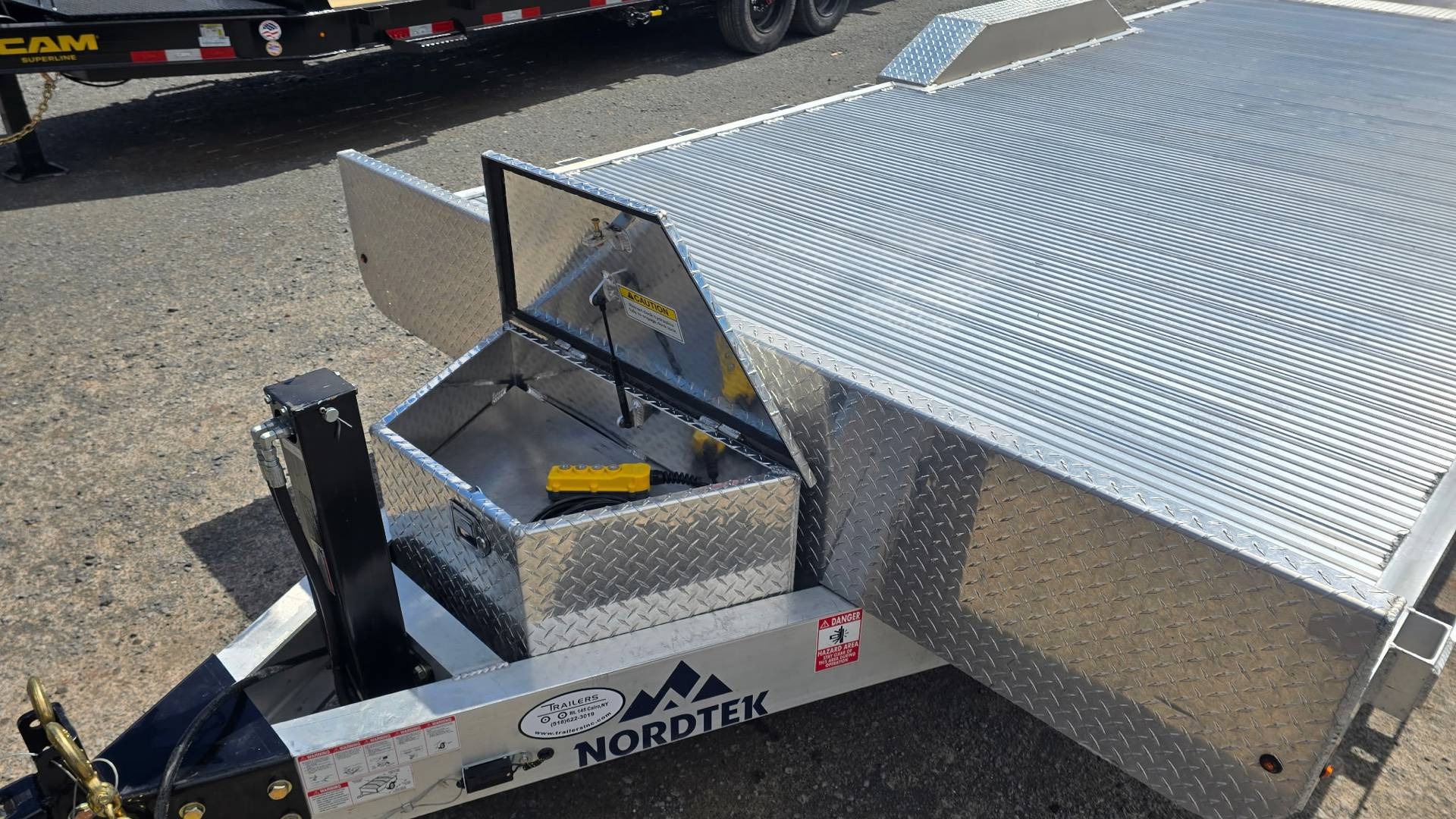 2026 Nordtek Trailers TD102X20-BP-14H/D-DOF Tilt Trailers
