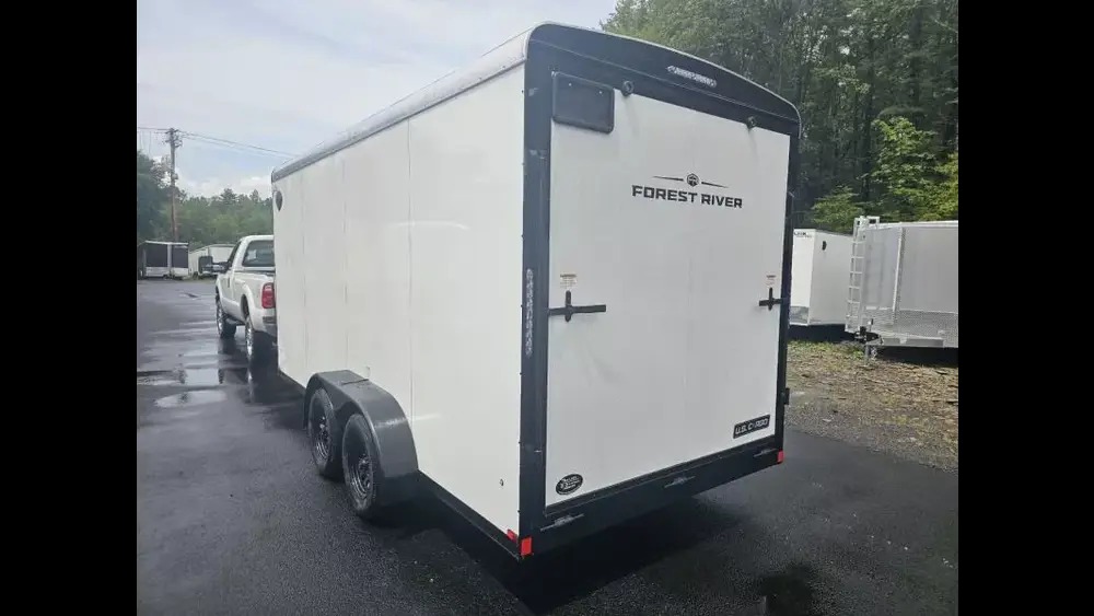 2026 US Cargo 7' WIDE X 16' LONG WITH +12" UTV PACKAGE Cargo Trailers