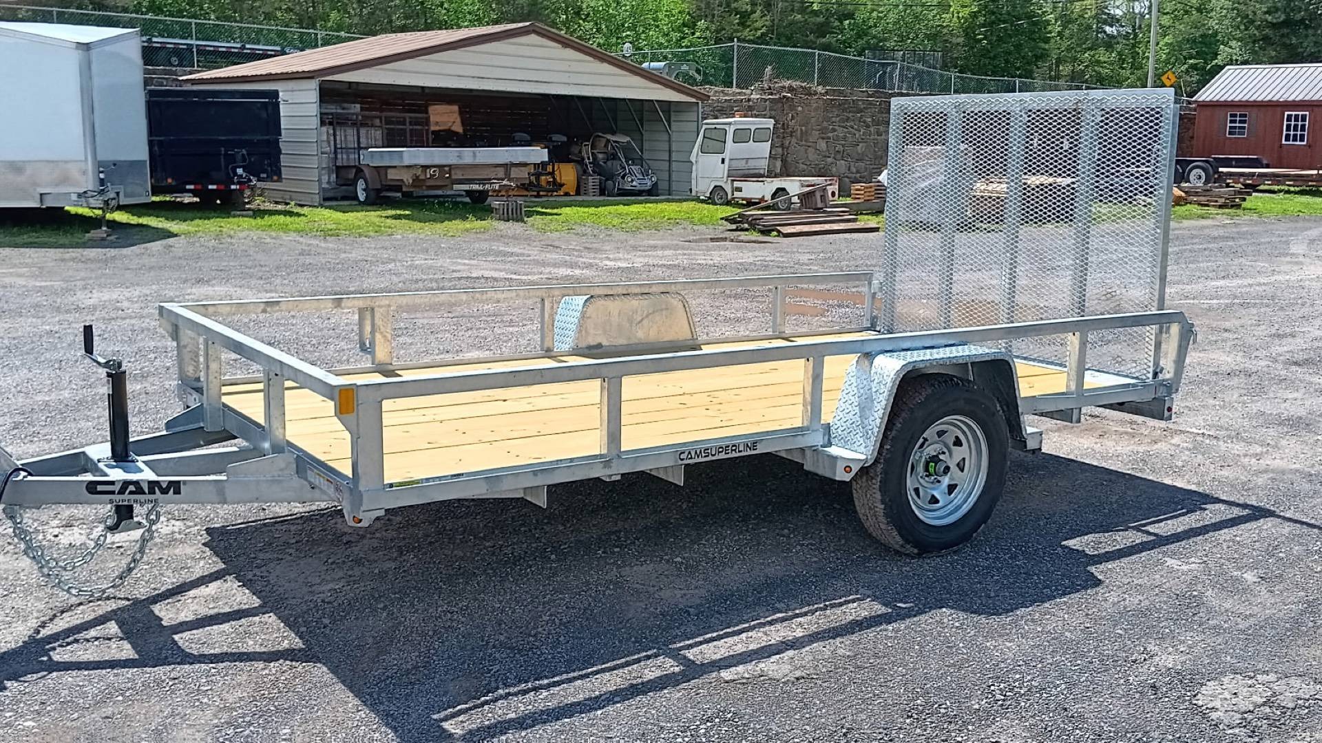 2027 Cam Superline P-UTT7212-BP-030-GAL Utility/Landscape Trailers