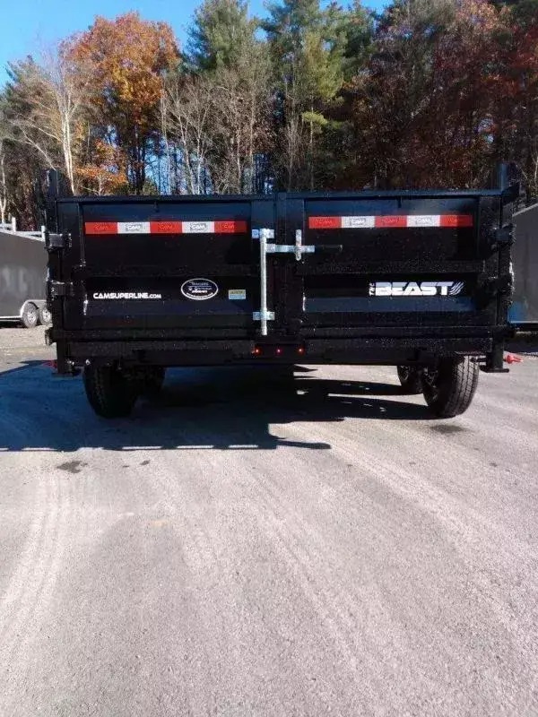 2025 Cam Superline 82 x 14 Low Profile Beast Dump 15.4K Dump Trailers