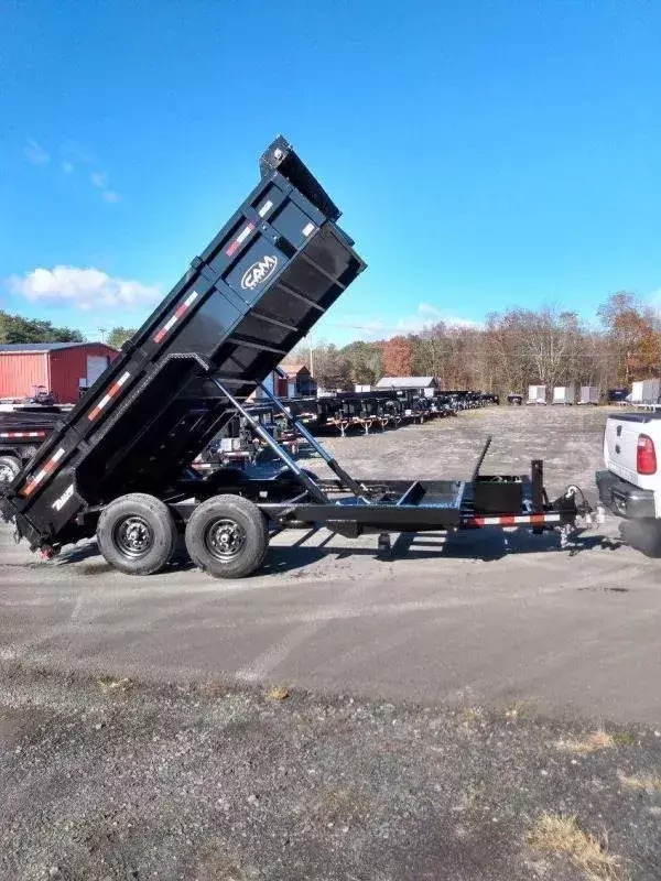 2025 Cam Superline 82 x 14 Low Profile Beast Dump 15.4K Dump Trailers