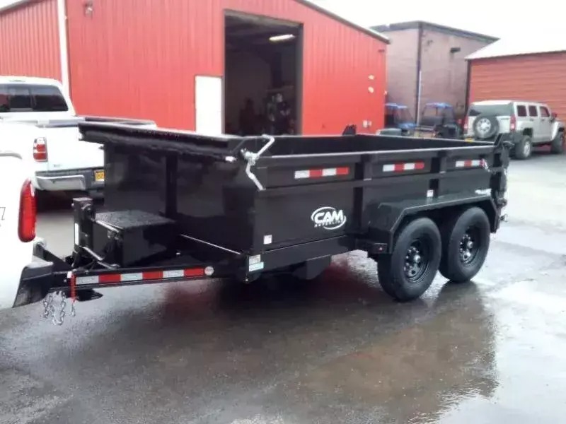 2026 Cam Superline 82" x 12' (13.2k) The BEAST Dual Telescopic Dump Dump Trailers