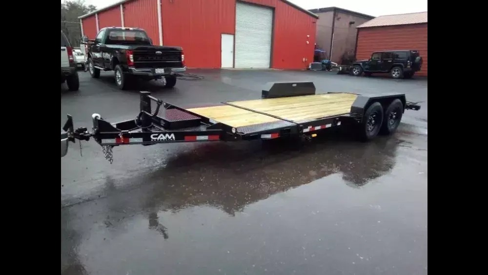 2025 Cam Superline 7 TON EXTRA WIDE SPLIT TILT DECK BETWEEN Tilt Trailers