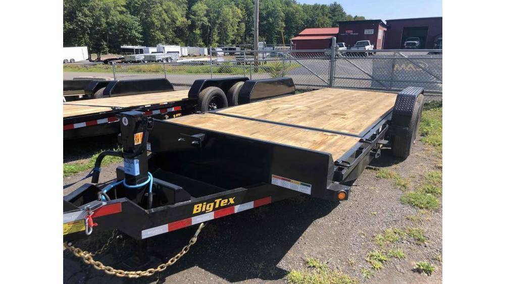2025 Big Tex 14TL-20 BIG TEX SPLIT TILT 20' LONG Equipment Trailer 16' TILTING + 4' STATIONARY DECK Tilt Trailers