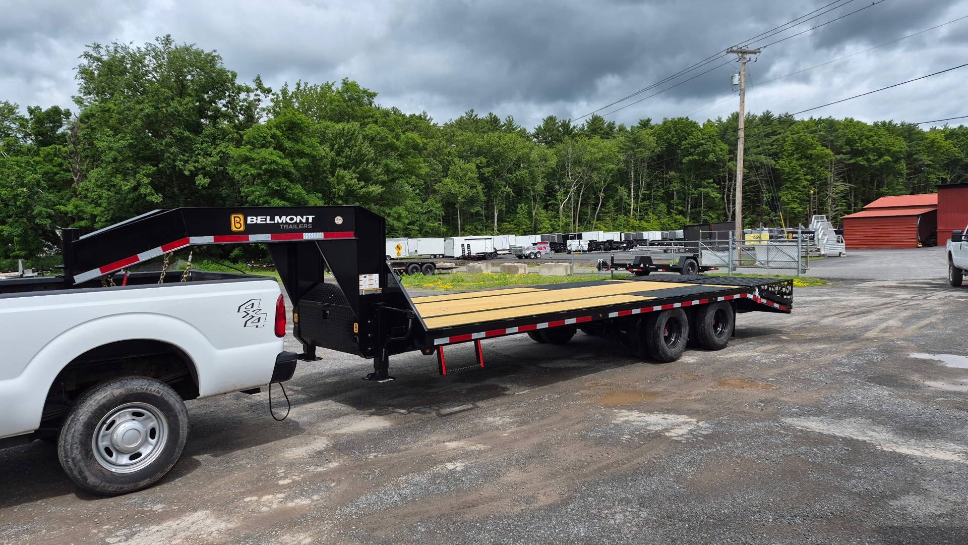 2026 Belmont Trailers GN25-24K Equipment Trailers