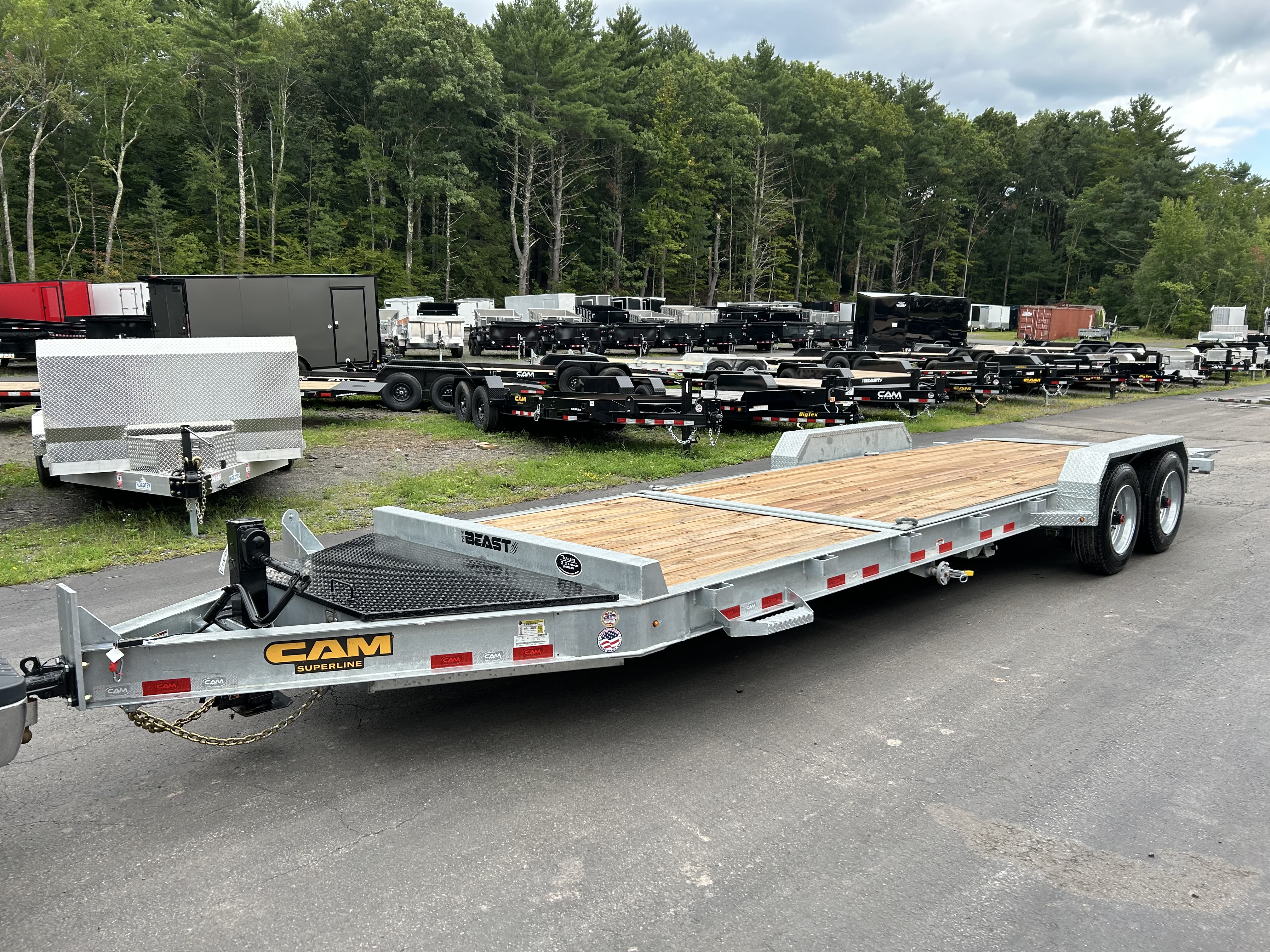 2026 Cam Superline P-BTES82186-BP-176-GAL Tilt Trailers