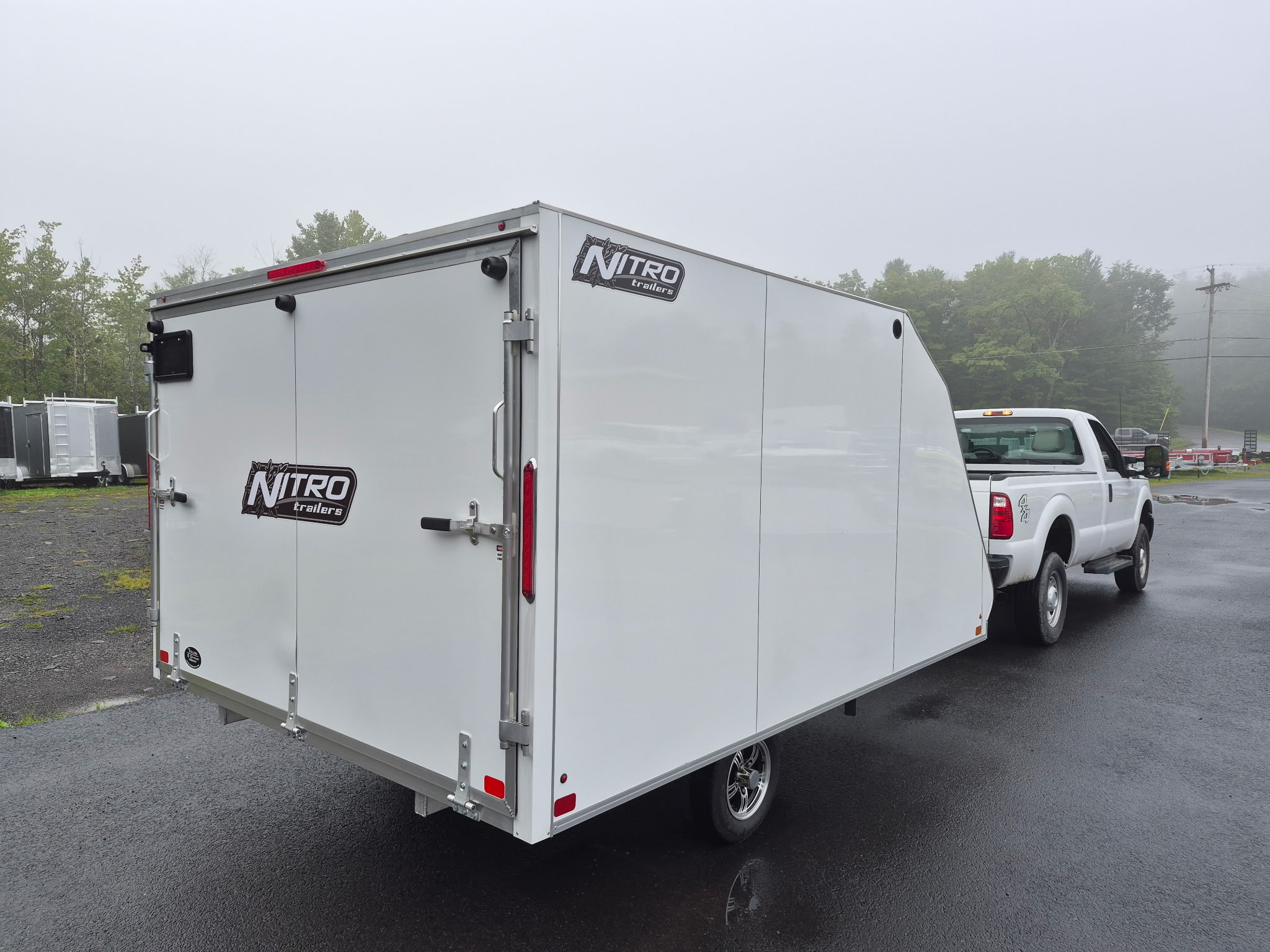 2027 NITRO HY 101X12 CROSSOVER Enclosed Snowmobile Trailers