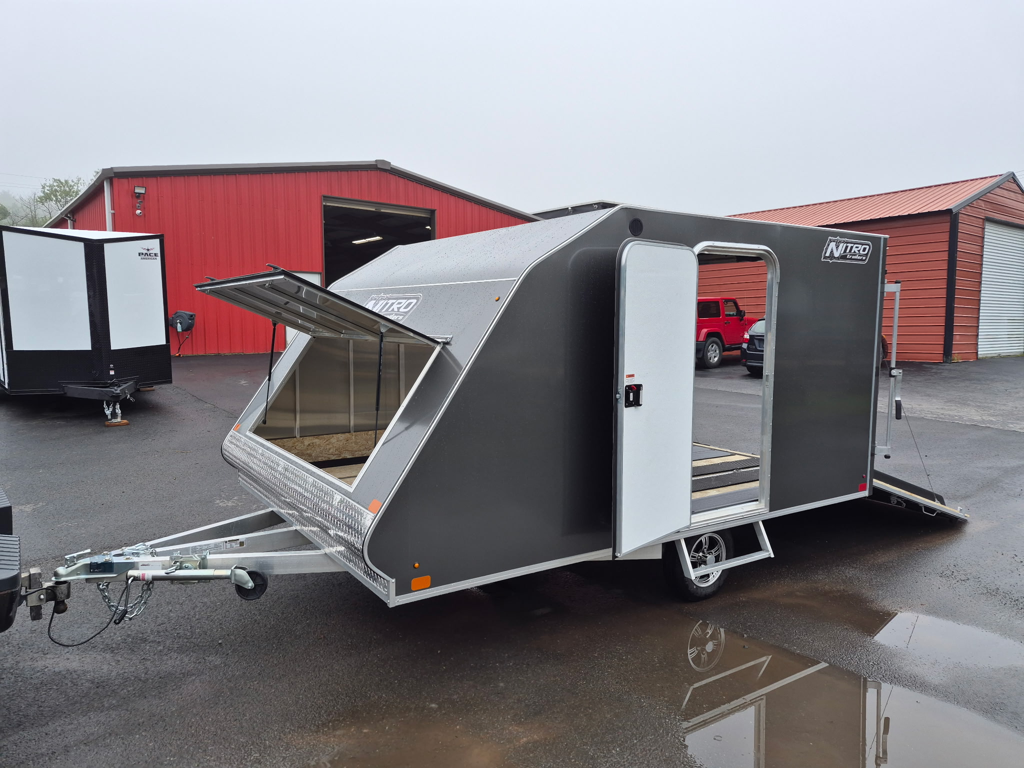 2027 NITRO HY 101X12 CROSSOVER Enclosed Snowmobile Trailers