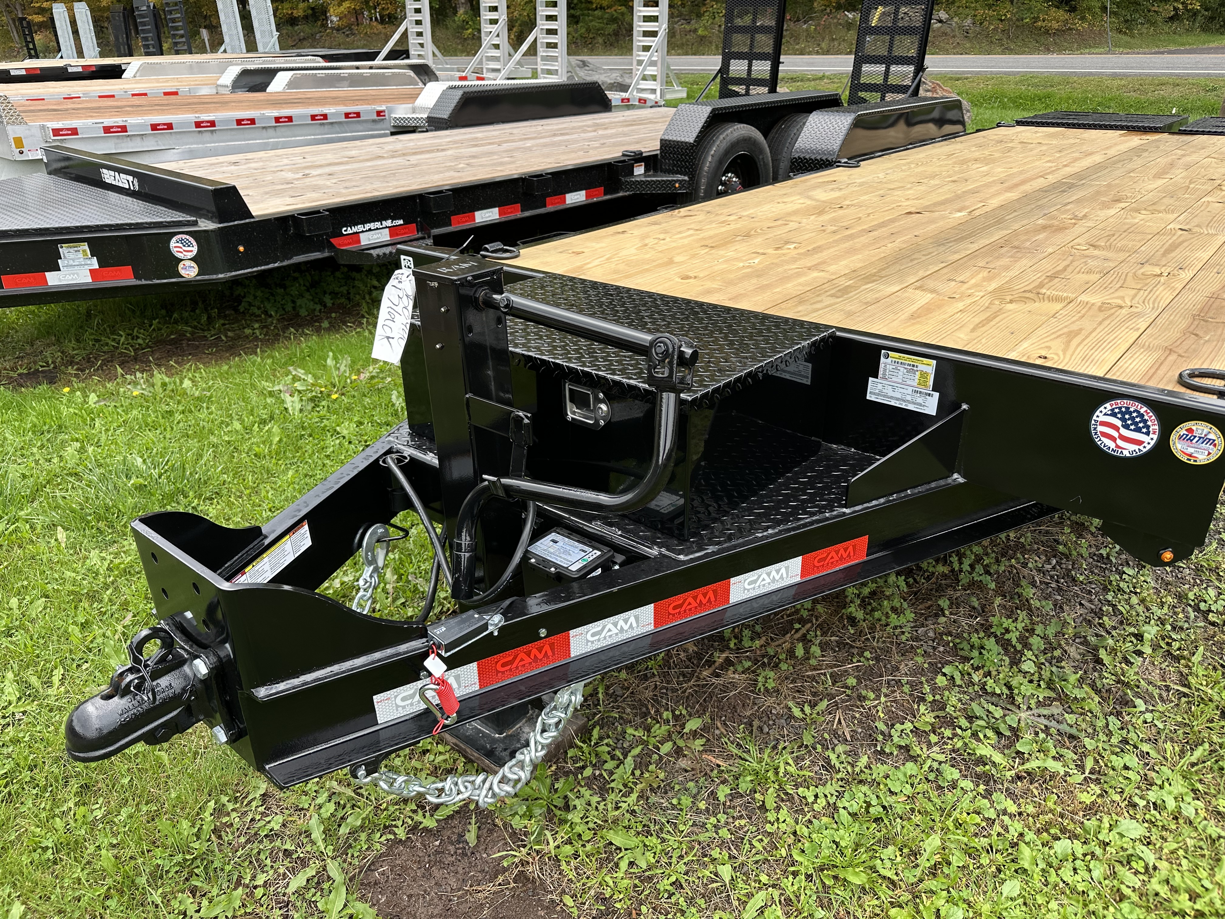 2027 Cam Superline P-SRE8220-154 Equipment Trailer