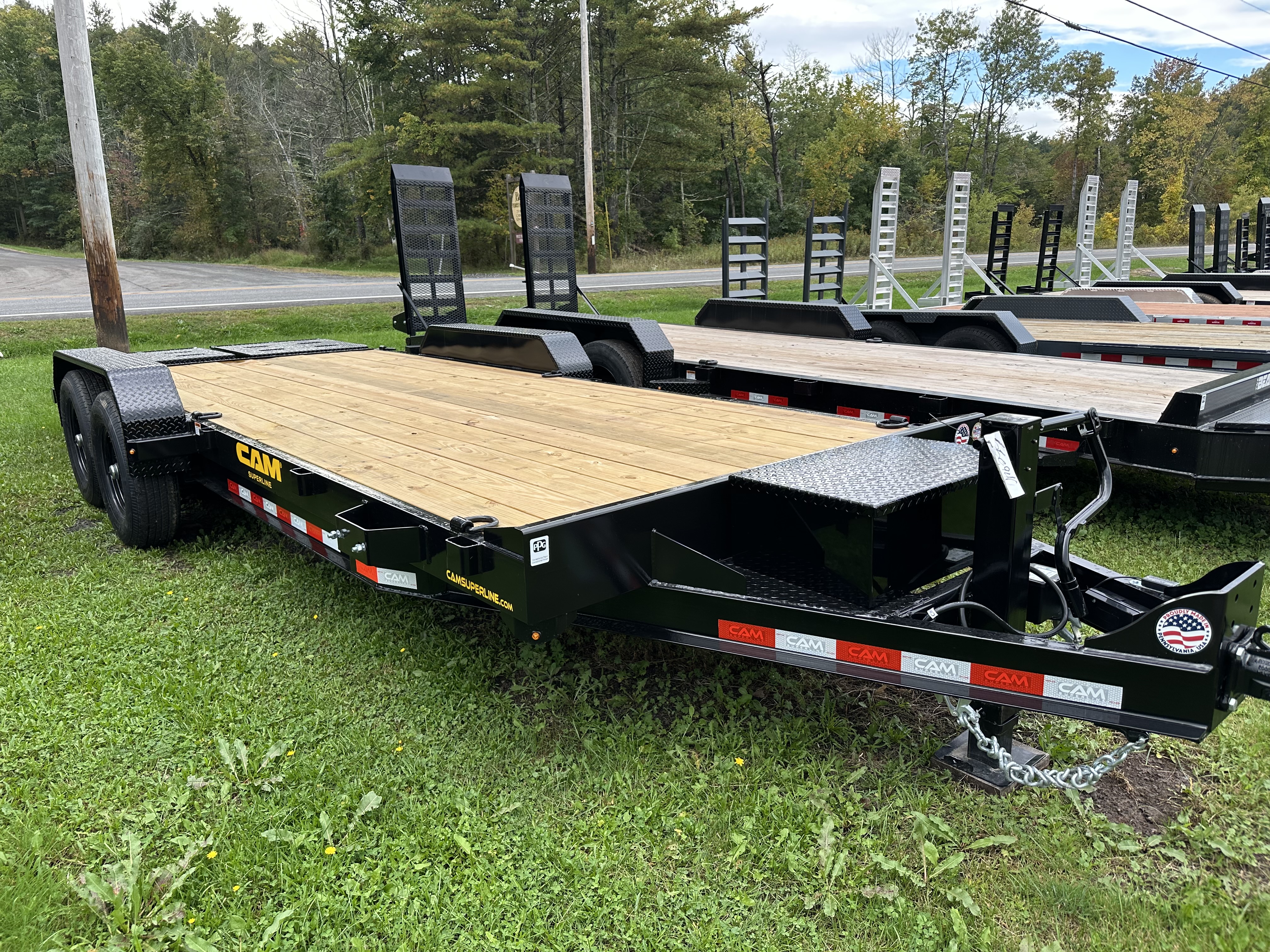 2027 Cam Superline P-SRE8220-154 Equipment Trailer