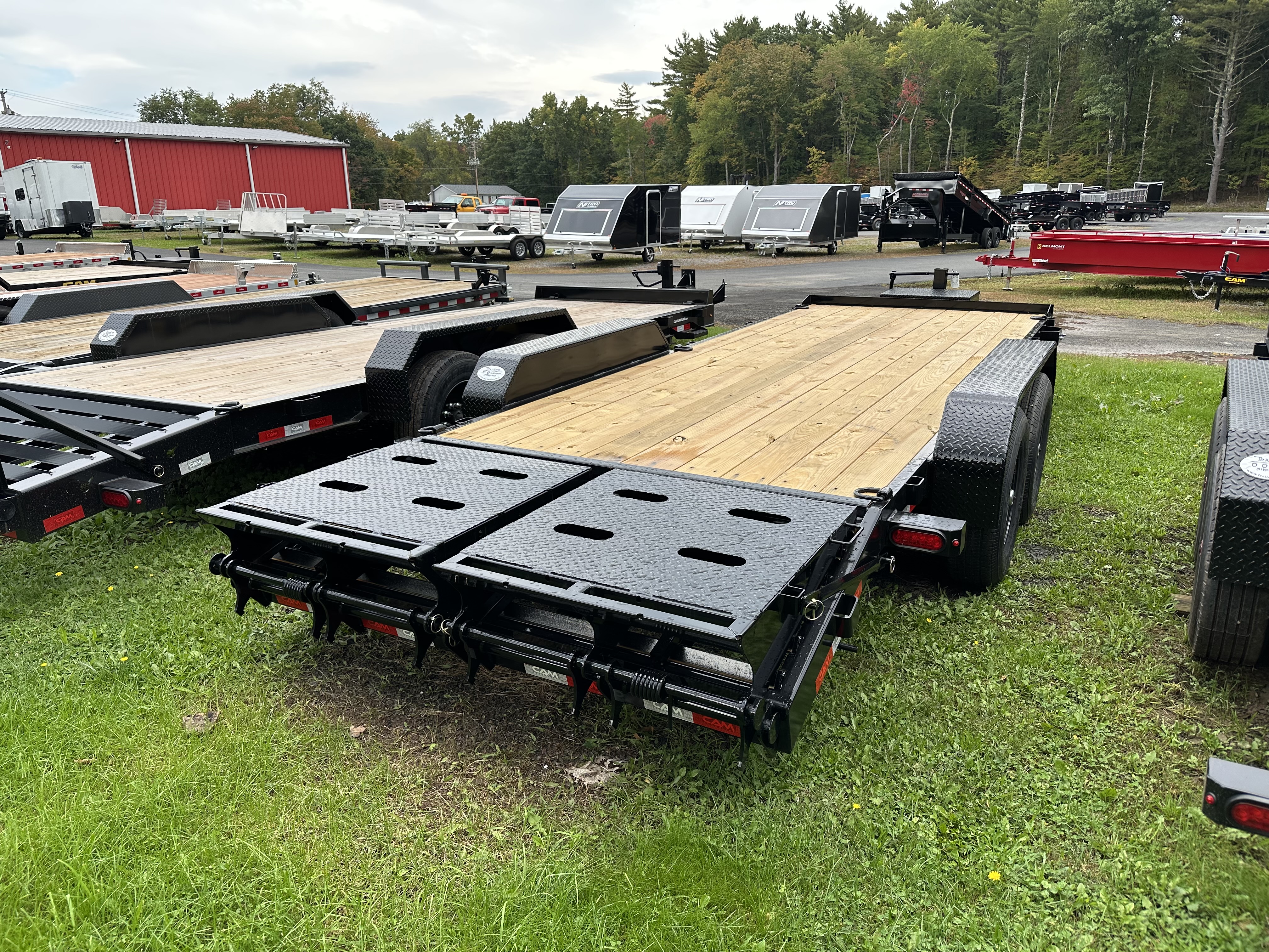 2027 Cam Superline P-SRE8220-154 Equipment Trailer